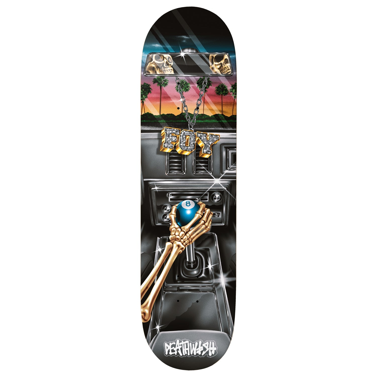 Deathwish Skateboard Complete Jamie Foy Samborgini Shifter 8.0" x 31.5"