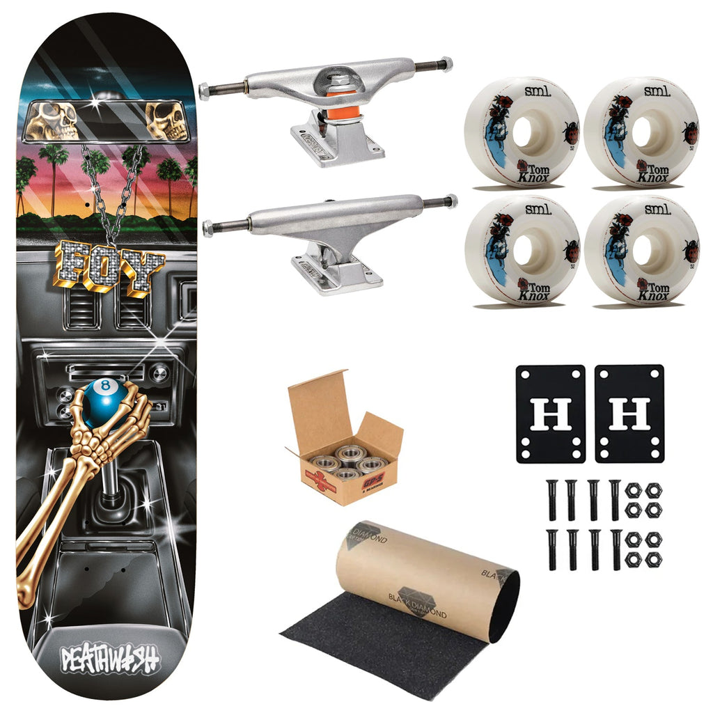 Deathwish Premium Complete Skateboard Jamie Foy Shifter 8.0" Ft. Independent/SML