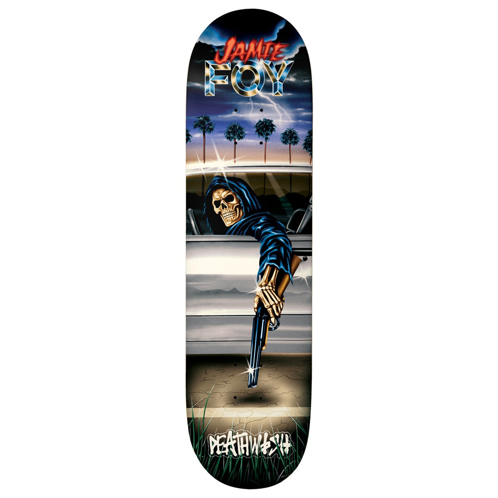 Deathwish Premium Complete Skateboard Jamie Foy Reaper 8.25" Ft. Krux/SML/Independent