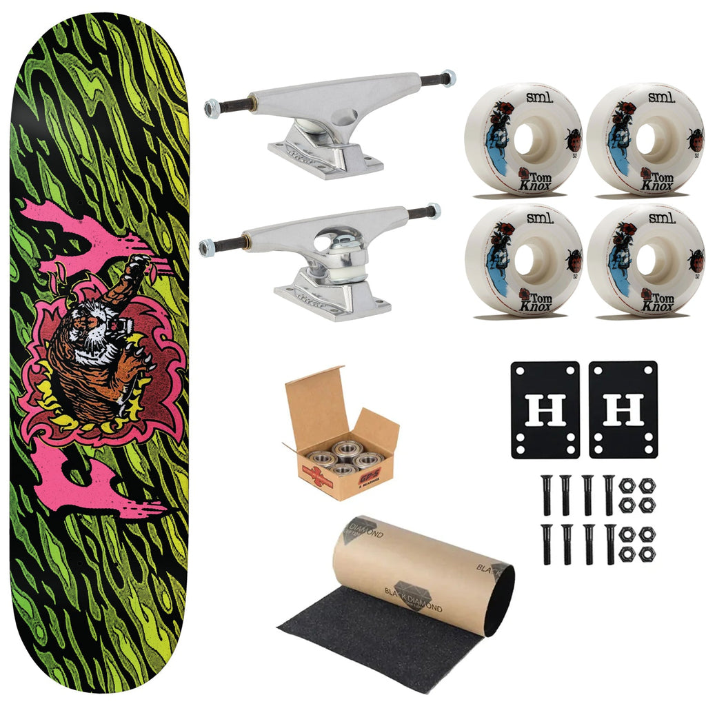 Deathwish Premium Complete Skateboard Foy Primal Twin 8.5" Ft. Krux/SML/Independent