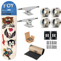 Deathwish Premium Complete Skateboard Foy Tattoos 8.3875" Ft. Krux/SML/Independent