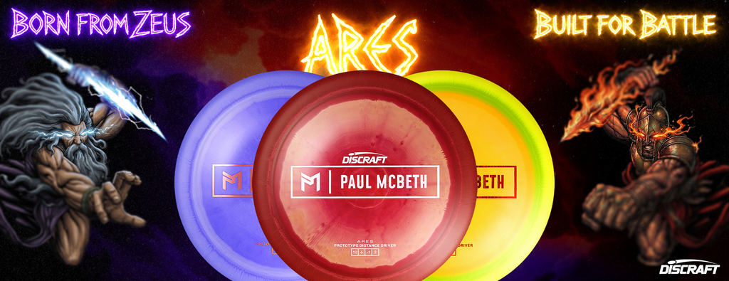 Discraft Disc Golf Paul McBeth Prototype ESP Ares Distance Driver 12/6/-1/2 - Choose Exact Disc
