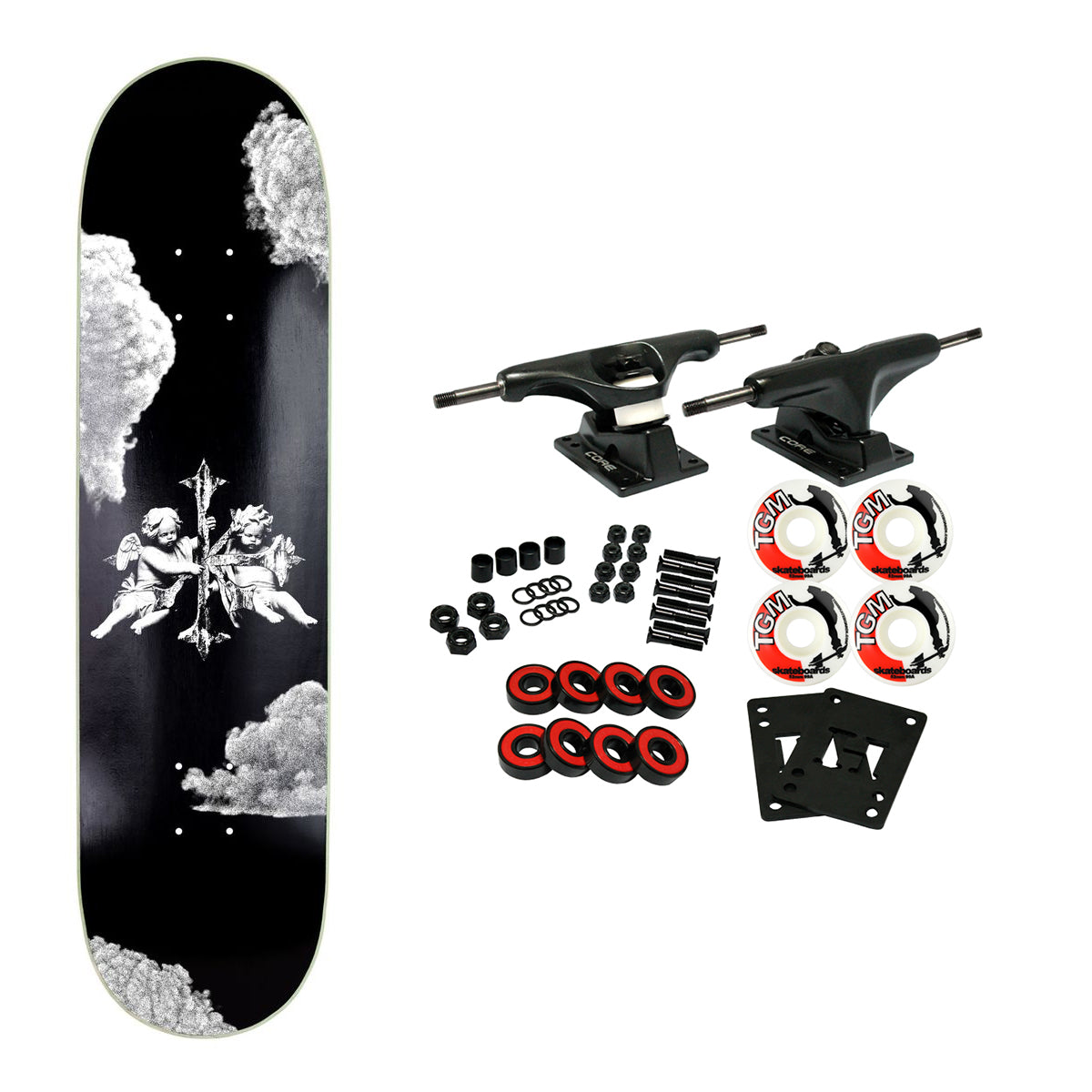 Disorder Skateboard Complete Lost Angels 8.12" x 31.75"