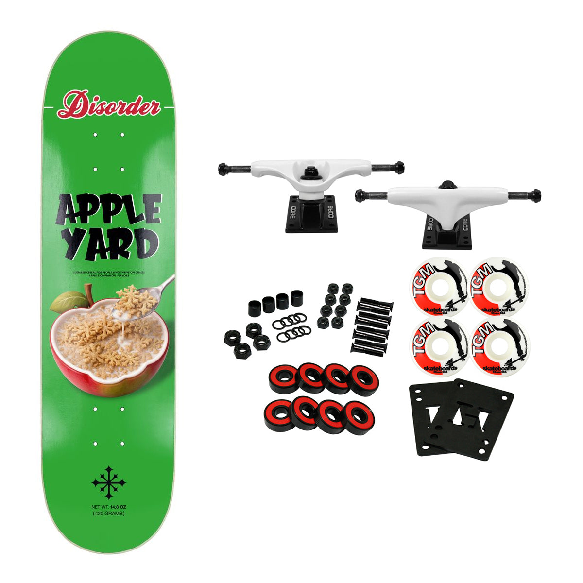 Disorder Skateboard Complete Mark Appleyard Jacks 8.25" x 32"