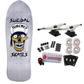 Dogtown Skateboard Complete SS Punk Skull Silver Dip 10.12" x 30.82"