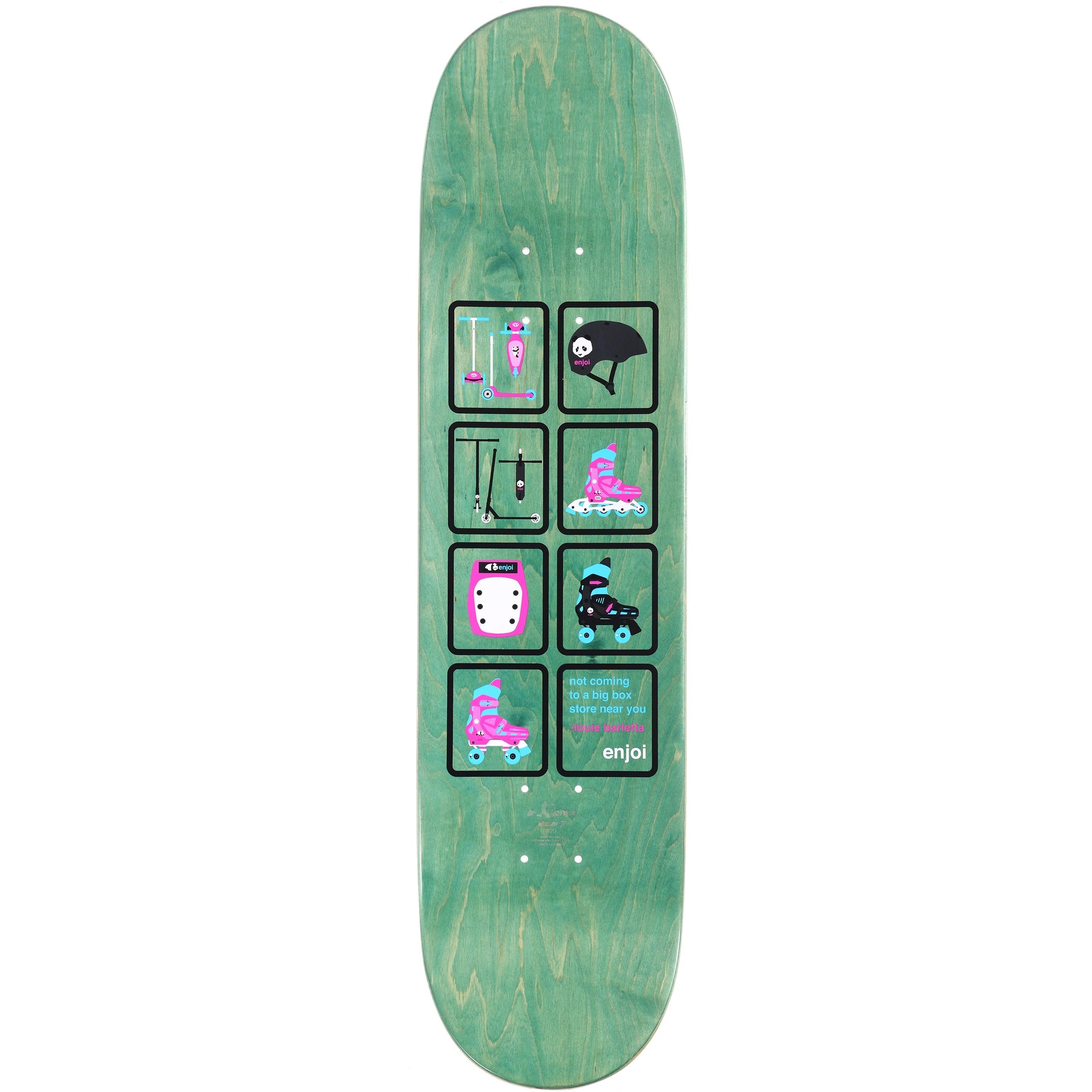 Enjoi Skateboard Complete Big Box Blades 8.5" x 32.25"