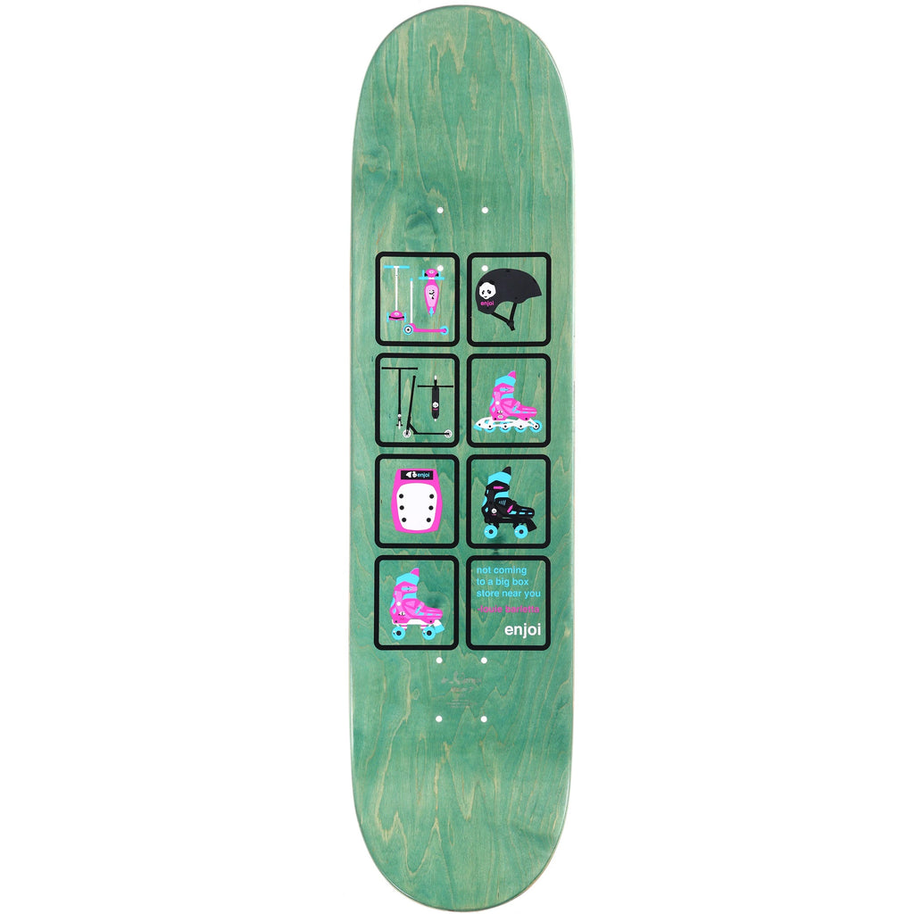 Enjoi Skateboard Complete Big Box Plastic Spectrum 8.25" x 32"