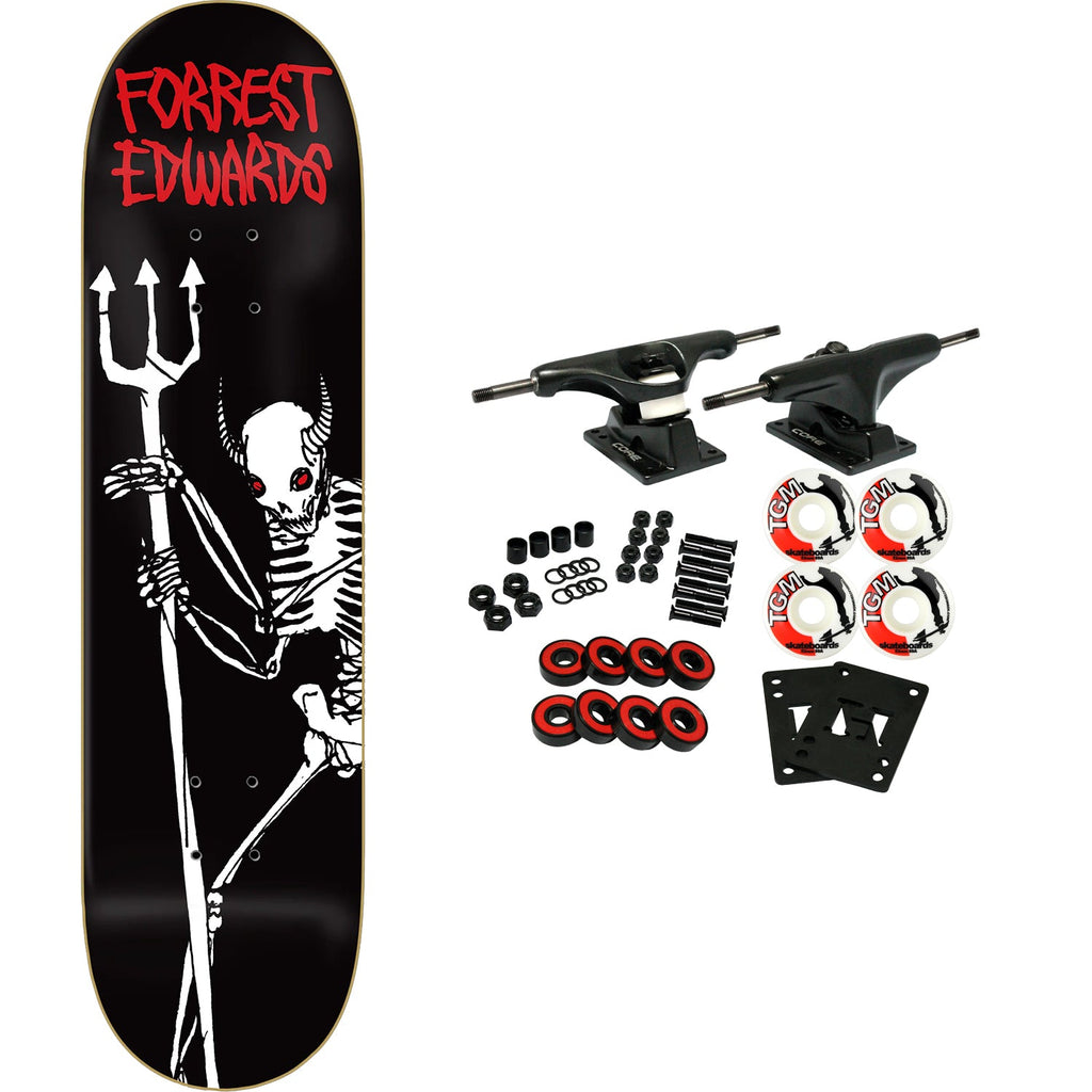 Zero Skateboard Complete Forrest Edwards Living Dead 8.5" x 32.3"