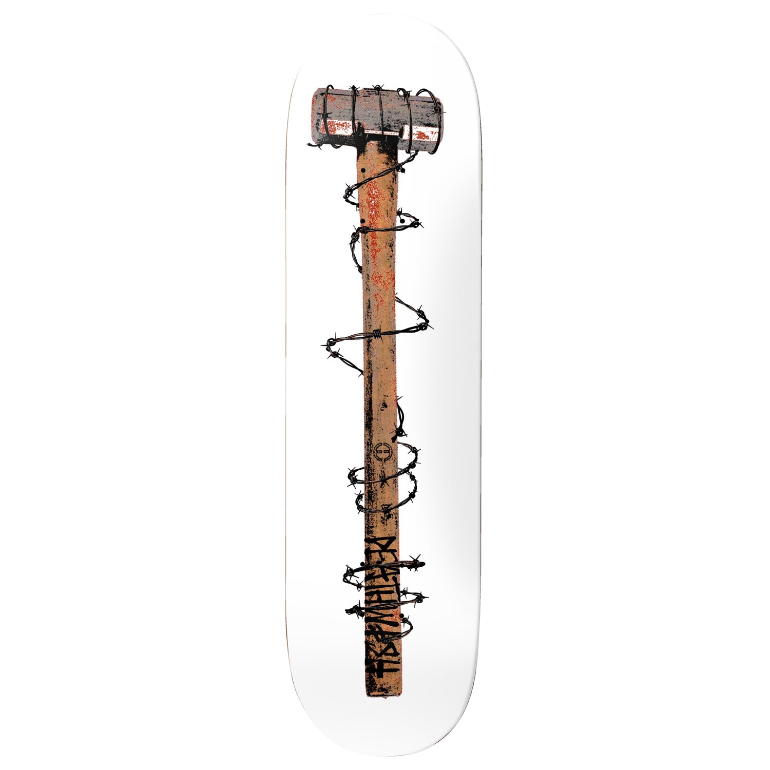 Deathwish Skateboard Complete Erik Ellington Sledge White 8.5" x 31.875"