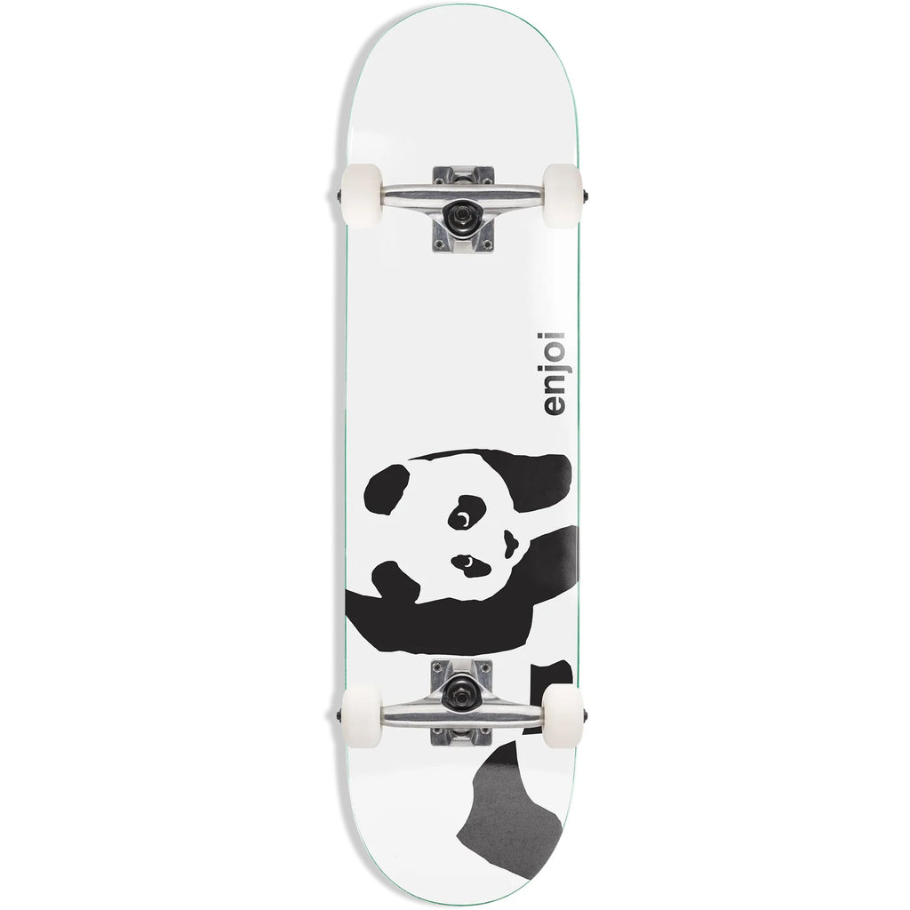 Enjoi Skateboard Complete Whitey Panda 8.5" Factory Assembled