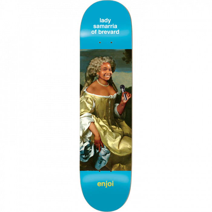 Enjoi Skateboard Complete Brevard Renaissance Blue 8.375" x 32.2"