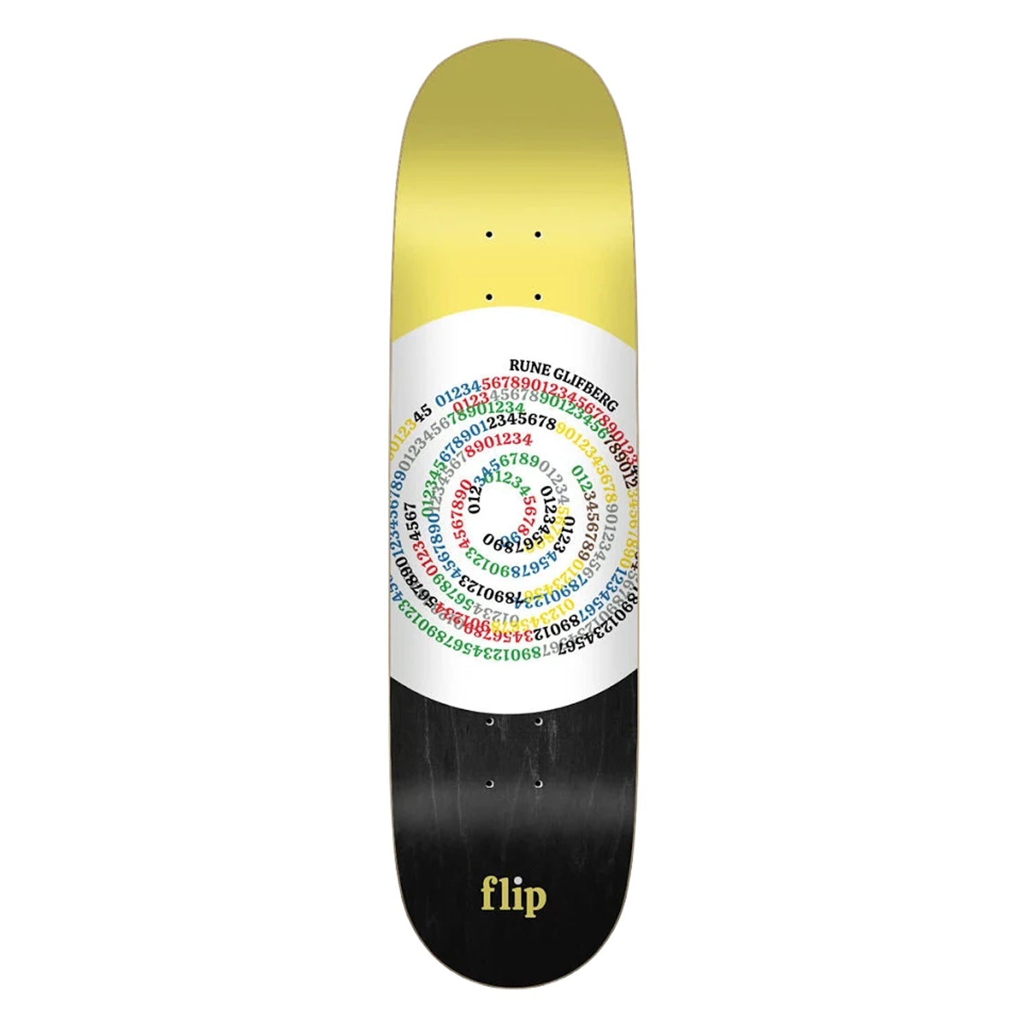 Flip Skateboard Deck Glifberg Stenograph 8.5" x 32.75"