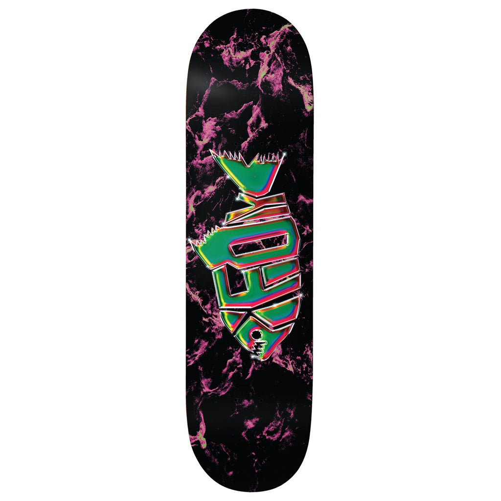 Deathwish Skateboard Deck Jamie Foy Piranha Twin Black 8.5" x 32"
