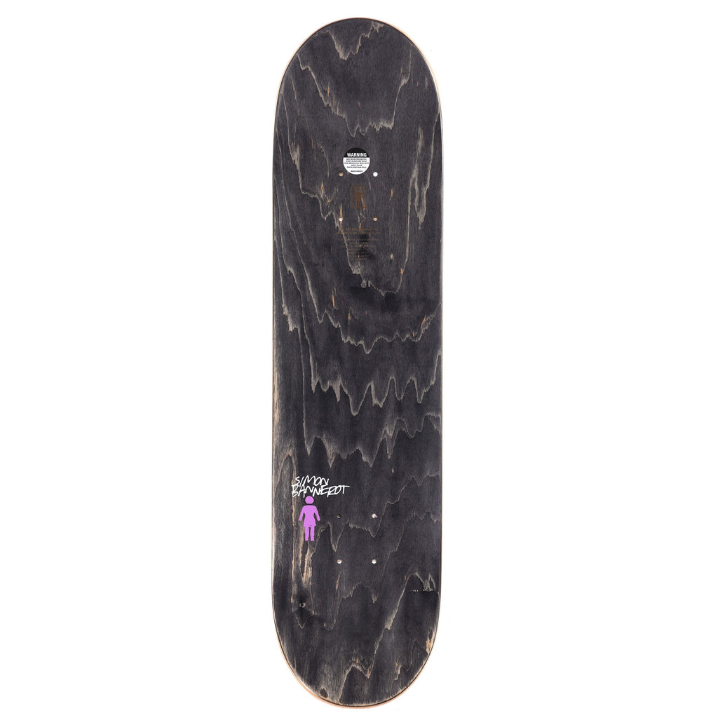 Girl Skateboard Deck Bannerot Splinter 8.125" x 31.625"