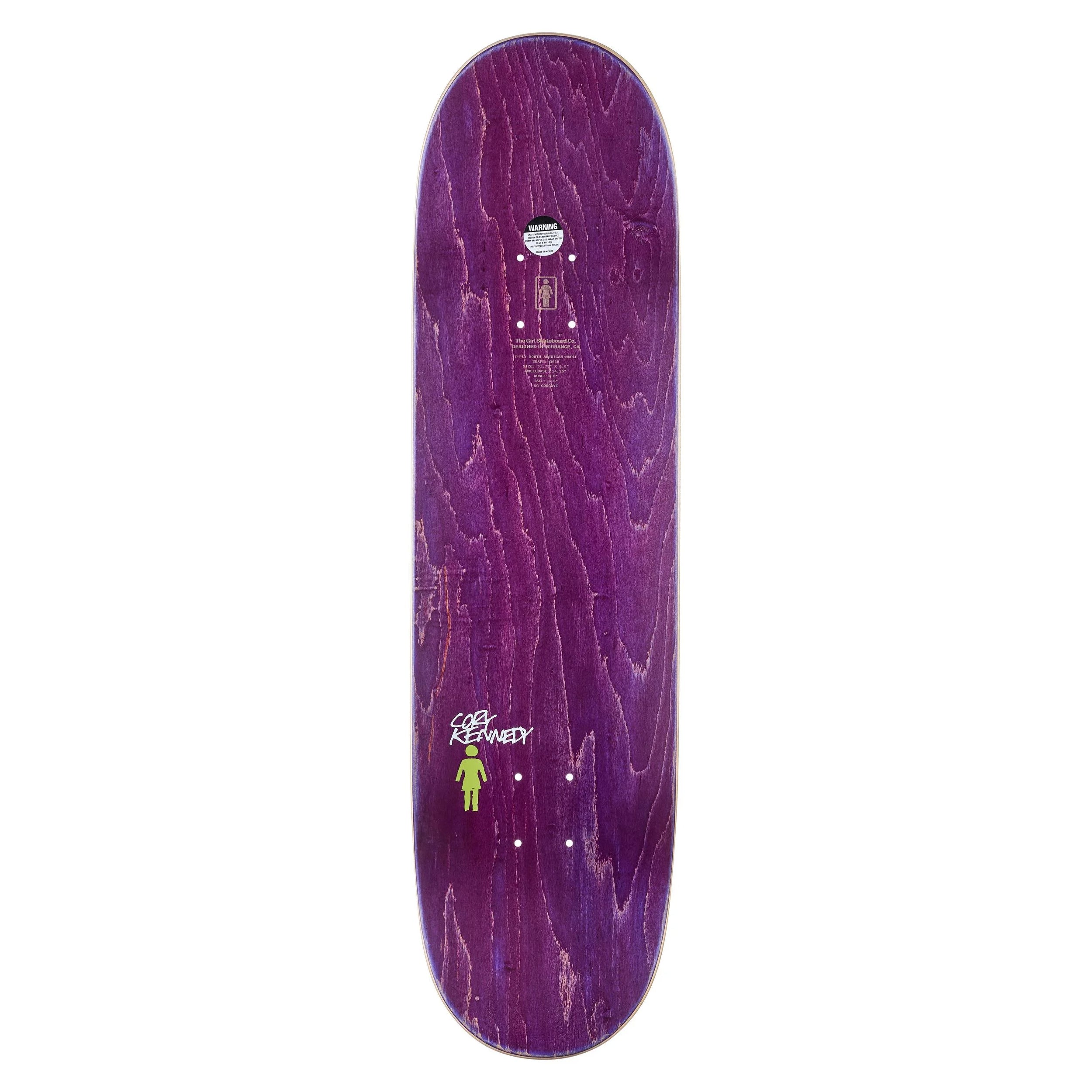 Girl Skateboard Complete Kennedy Splinter 8.5" x 31.75"