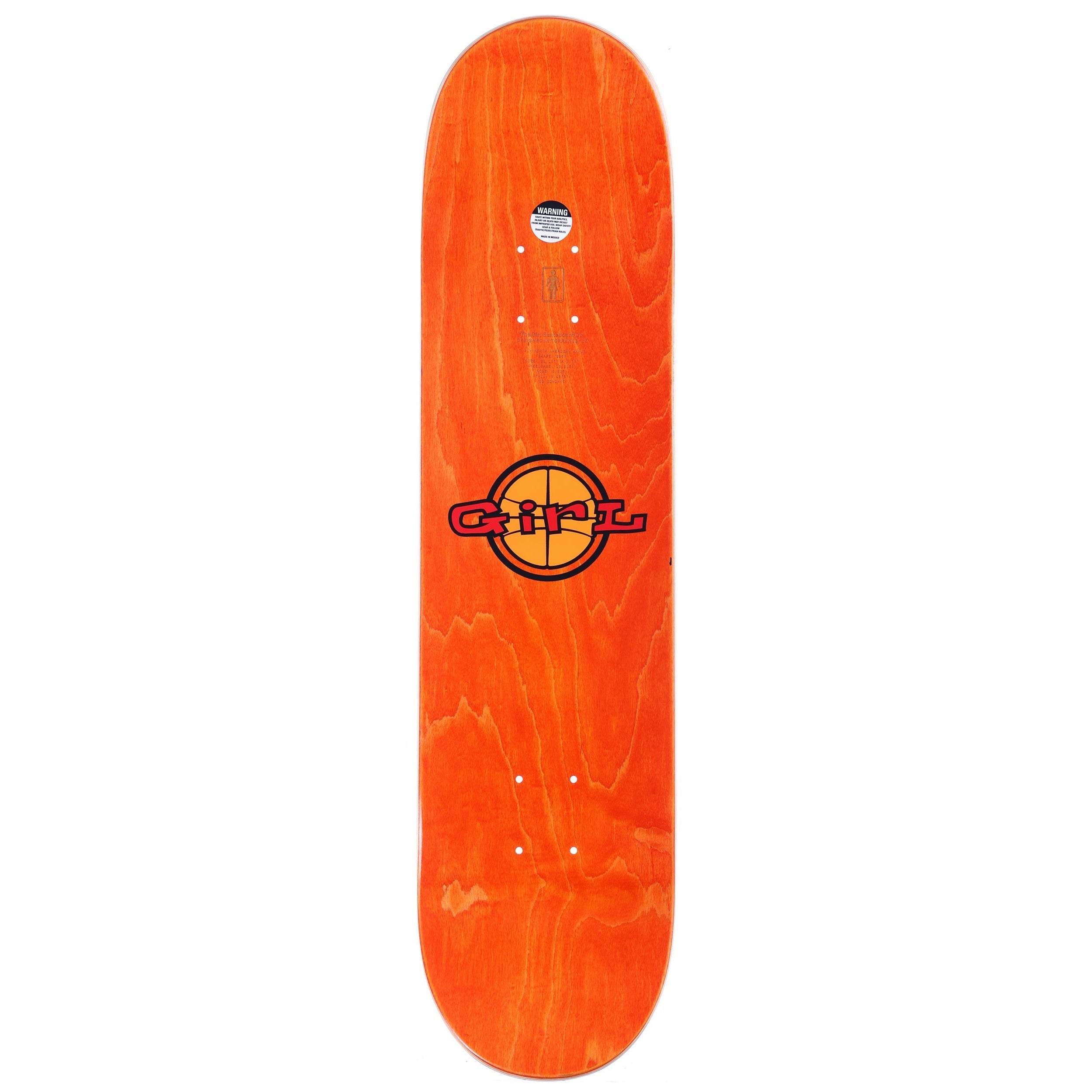 Girl Skateboard Deck Howard Full Court Re-Issue 7.75" x 31.125"