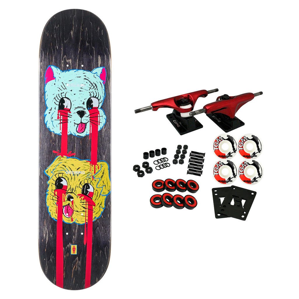 Girl Skateboard Complete Geering Blood Bath 8.0" x 31.5"