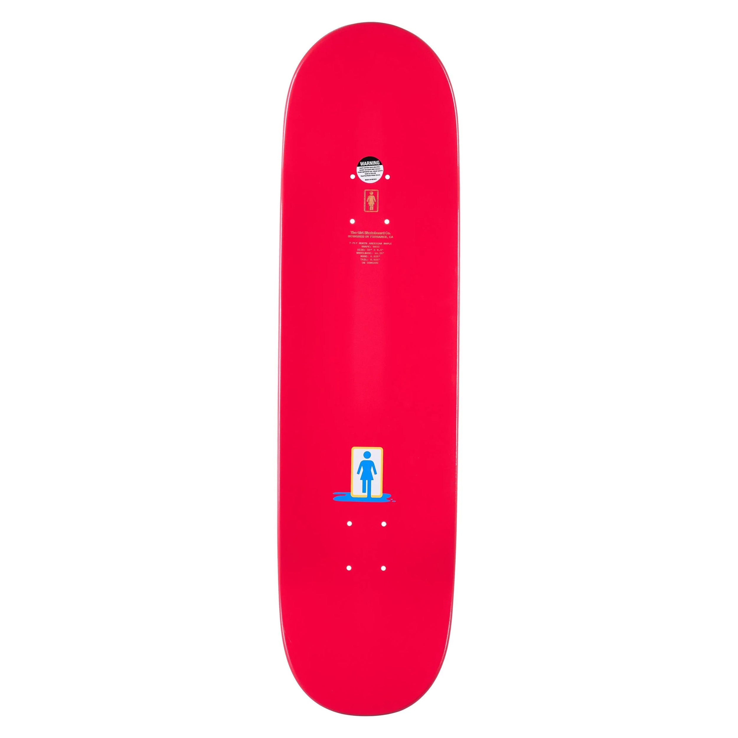 Girl Skateboard Complete Geering Blood Bath 8.5" x 32"