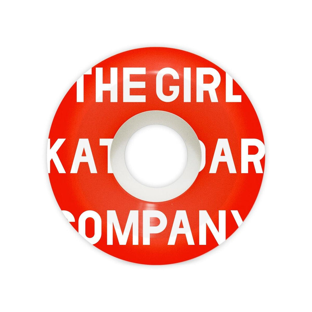Girl Skateboard Wheels Sans 56mm 99A Conical Shape White