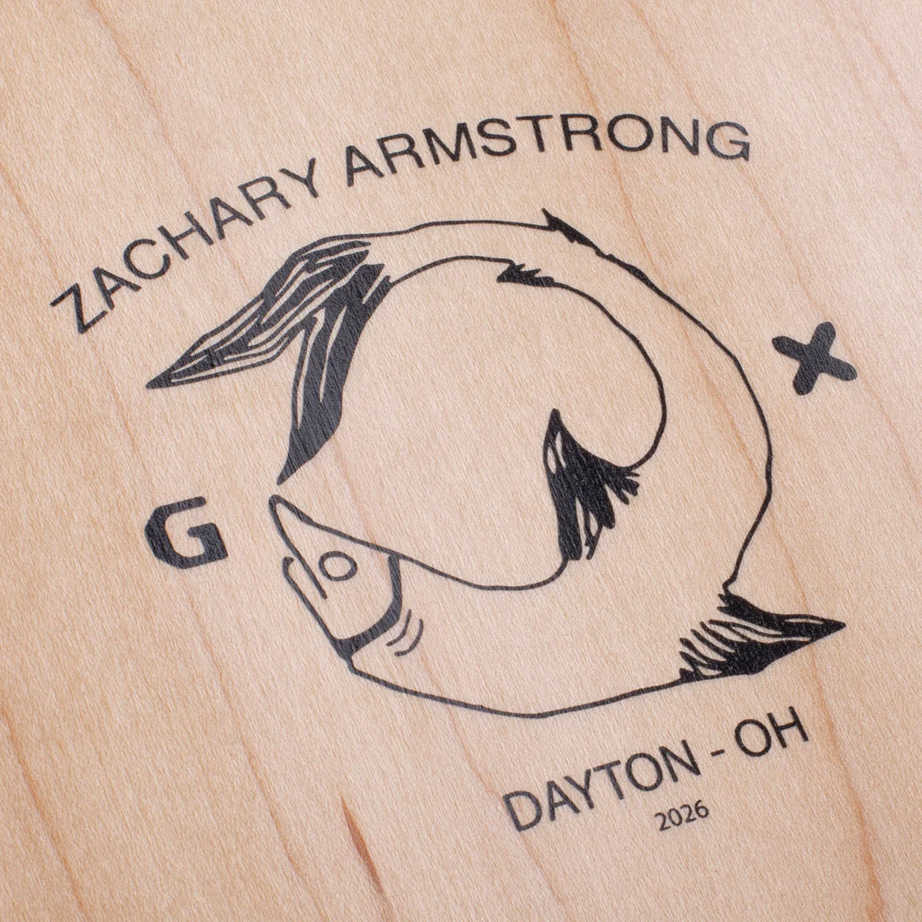 GX1000 Skateboard Deck Carlyle Faces 8.5" x 32.125"