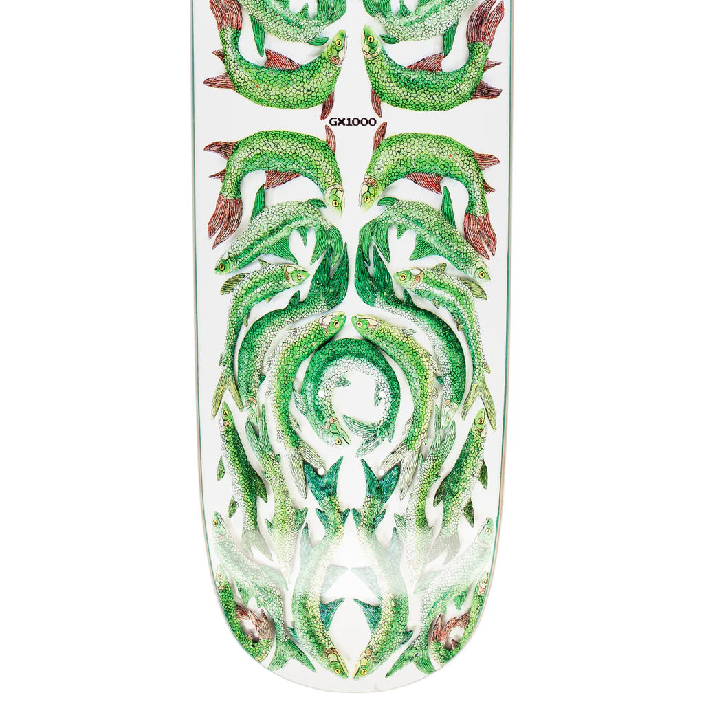 GX1000 Skateboard Deck Fish Wall Shaped 8.6" x 31.9"