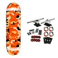 GX1000 Skateboard Complete OG Logo Camo/Orange 8.75" x 32.625"