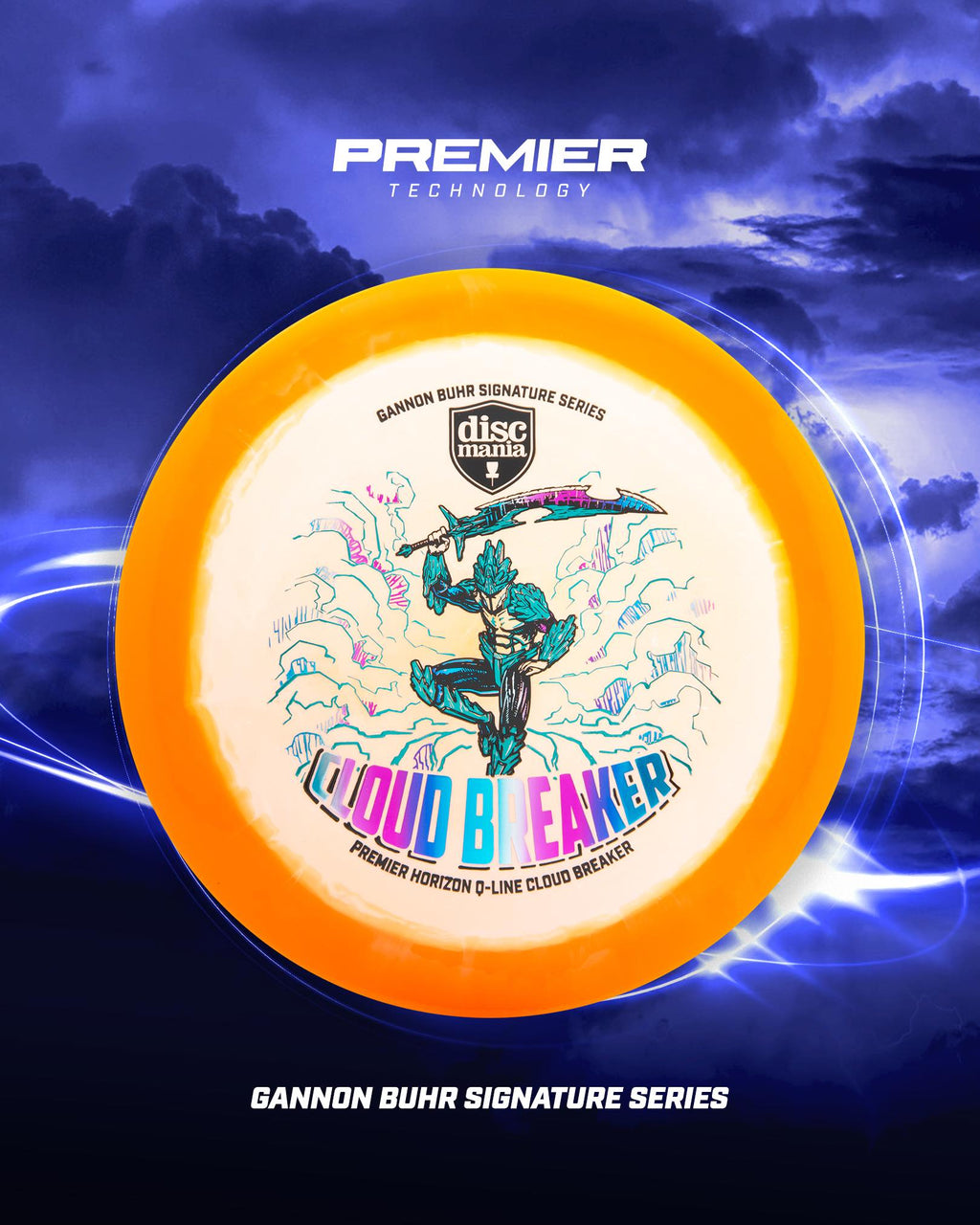 Discmania Disc Golf Gannon Buhr Horizon Premier Q-Line Cloud Breaker