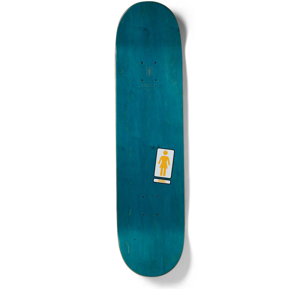 Girl Skateboard Deck Carroll Oops OG 8.375" x 31.75"