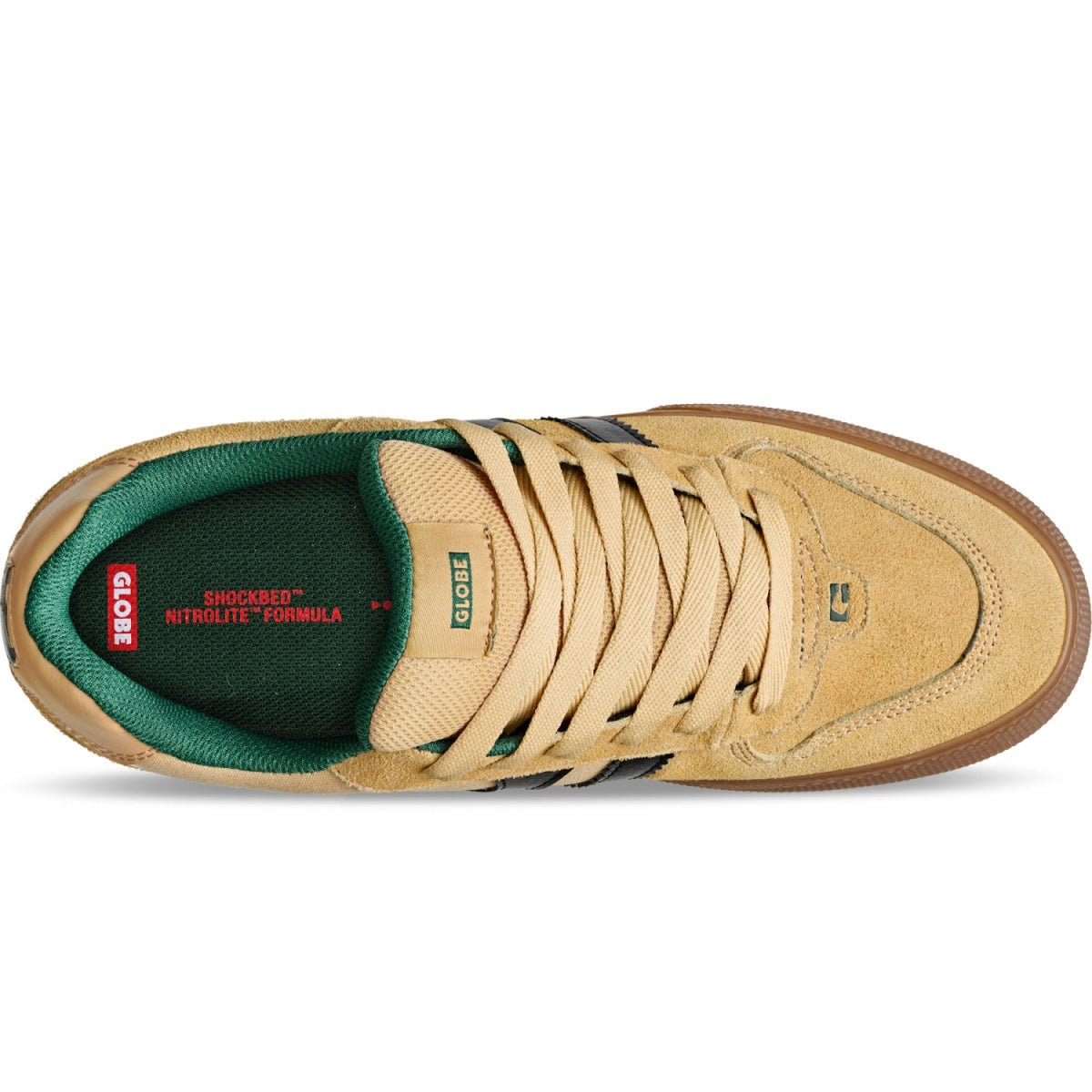 Globe Skateboard Shoes Encore 2 Yellow/Green