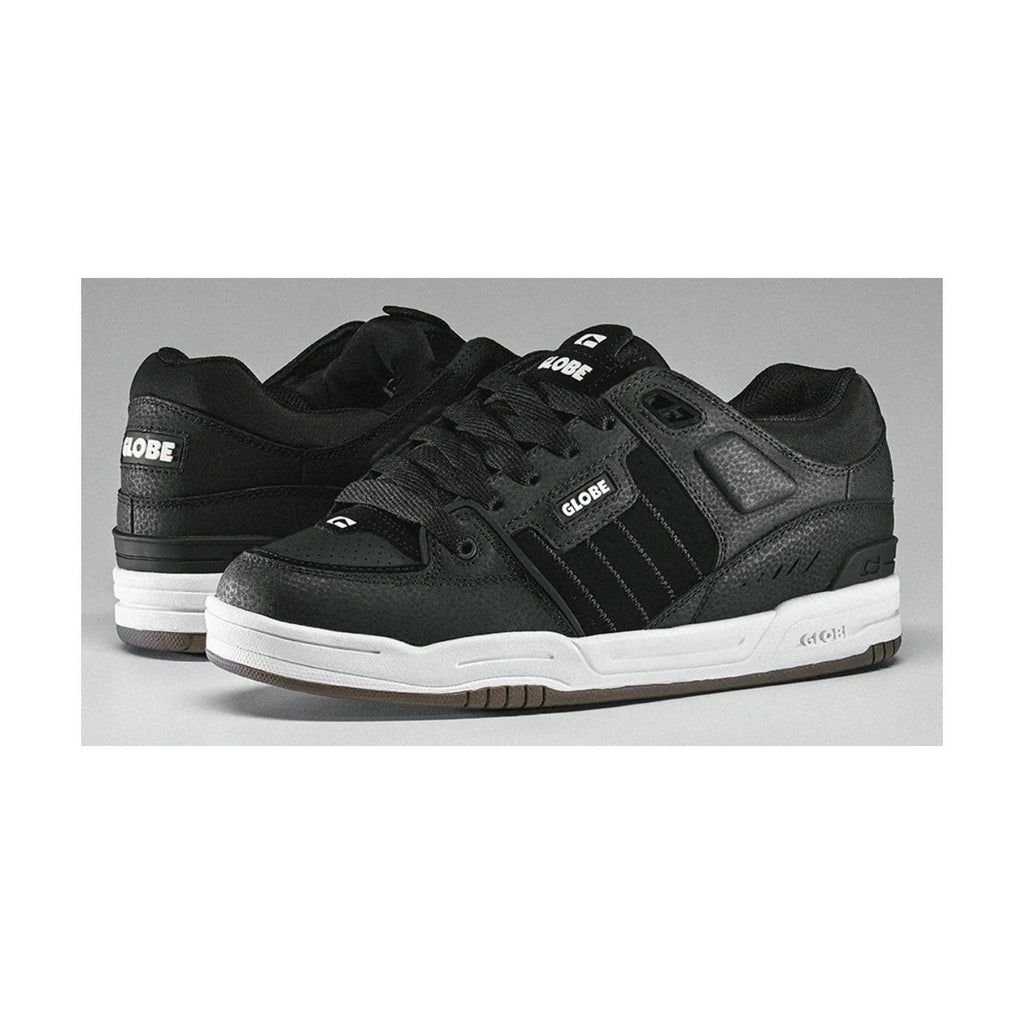 Globe Skateboard Shoes Fusion Black/White/Gum