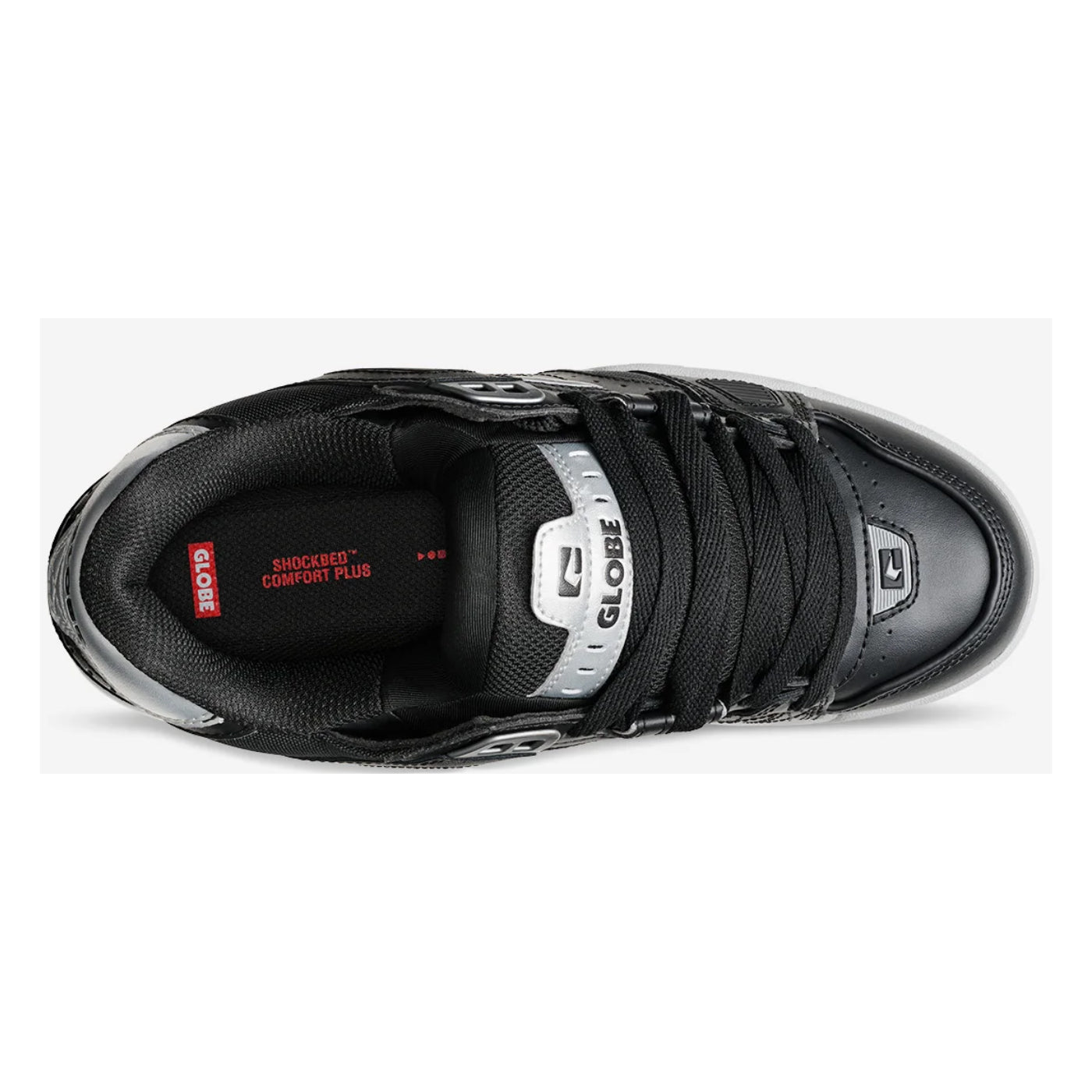 Globe Skateboard Shoes Sabre Black/Silver