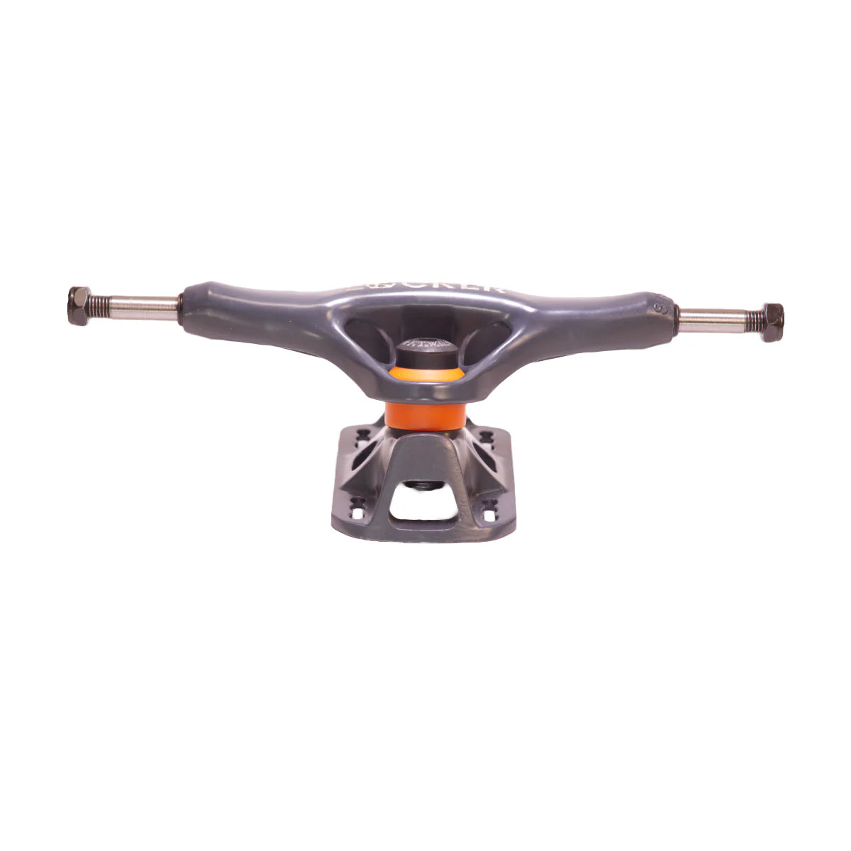 Grind King Skateboard Trucks Locker 2 8.25" Axle Battleship Grey (Pair)