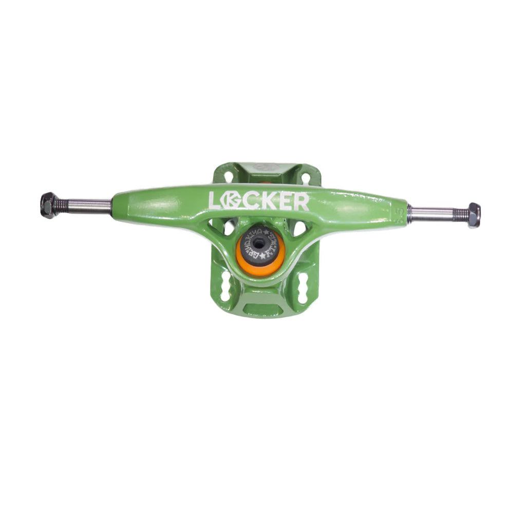 Grind King Skateboard Trucks Locker 2 9.25" Axle Army (Pair)
