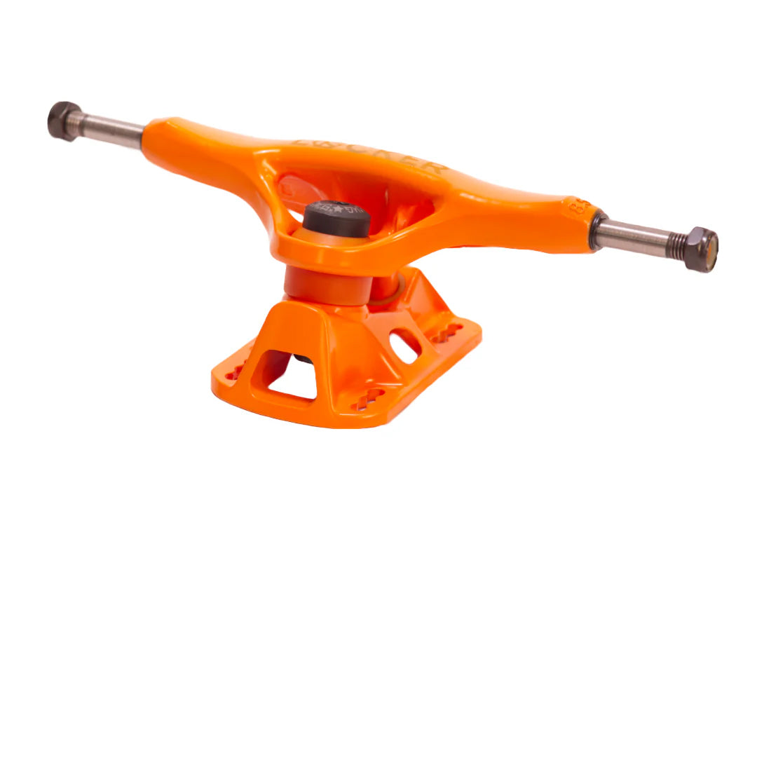Grind King Skateboard Trucks Locker 2 8.5" Axle Orange (Pair)