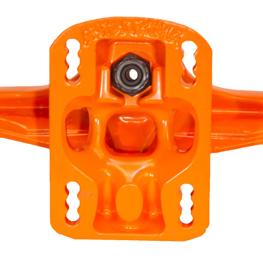 Grind King Skateboard Trucks Locker 2 8.75" Axle Orange (Pair)