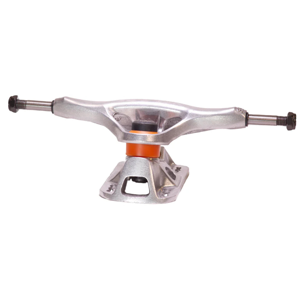 Grind King Skateboard Trucks Locker 2 8.0" Axle Silver (Pair)