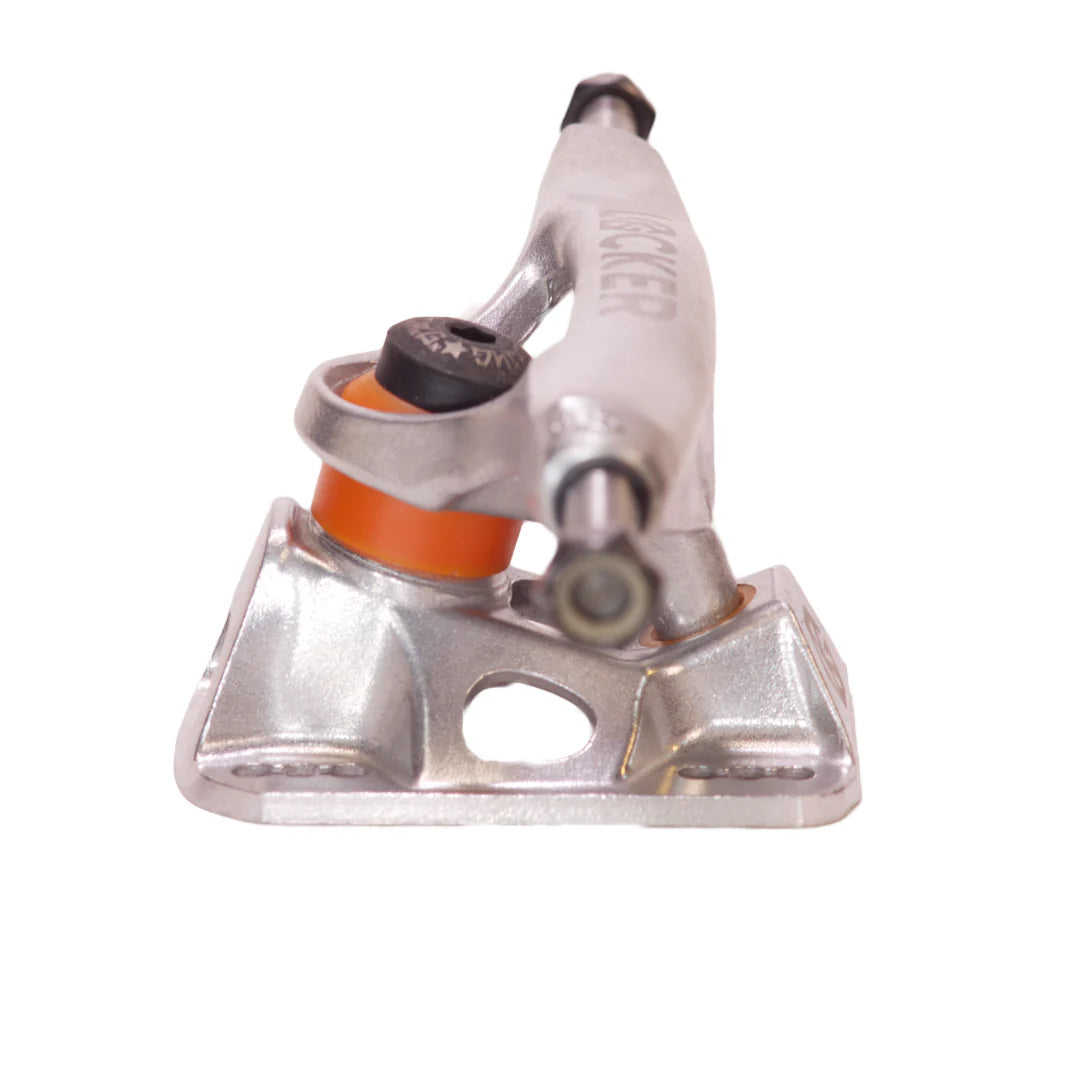 Grind King Skateboard Trucks Locker 2 8.5" Axle Silver (Pair)