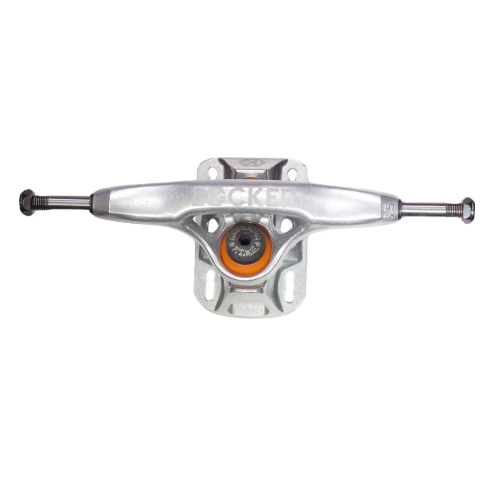 Grind King Skateboard Trucks Locker 2 8.0" Axle Silver (Pair)