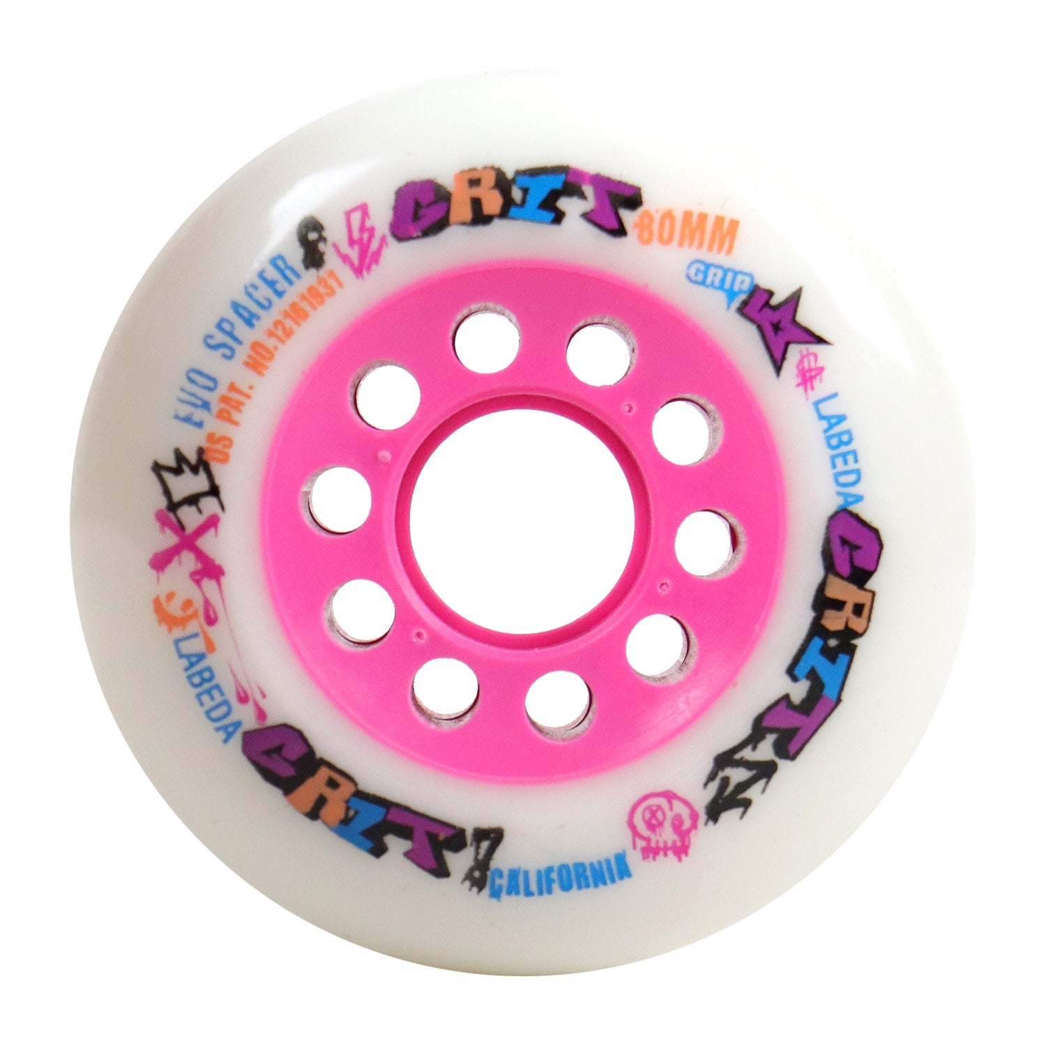 Labeda Grit Evo Outdoor Roller Hockey Wheel - Single Wheel - Choose Size