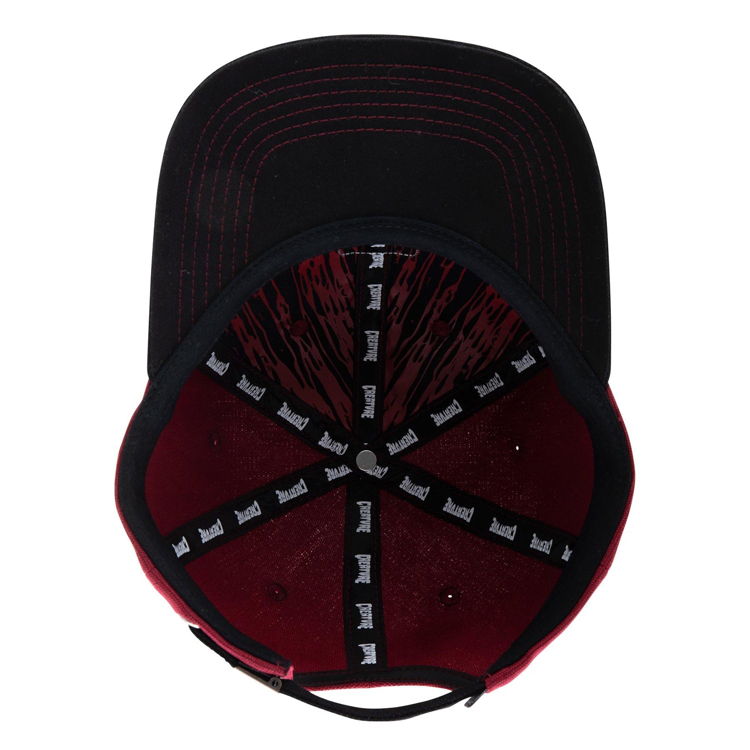 Creature Skateboards Hat 9 to 5 Strapback Maroon