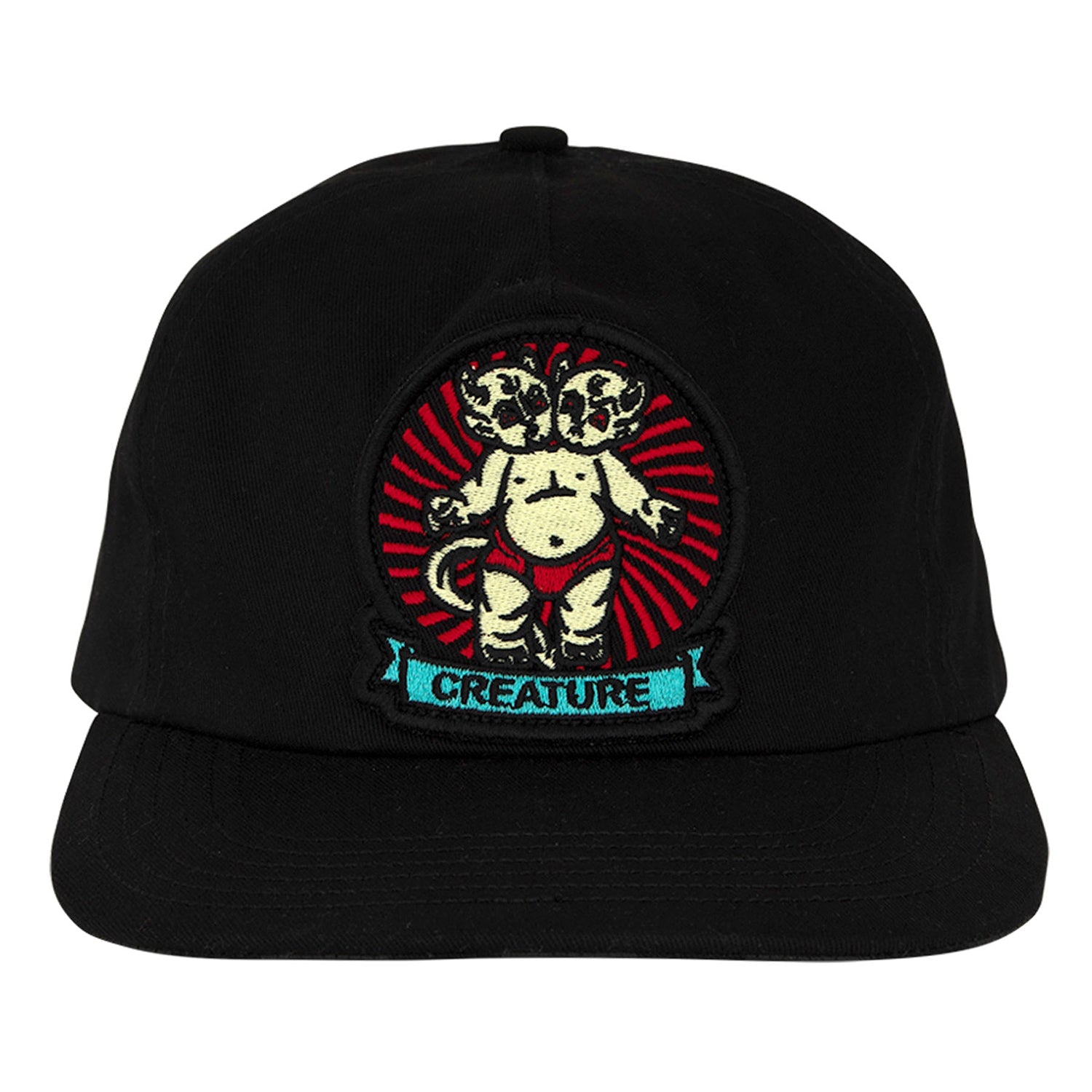 Creature Skateboards Hat Sideshow Snapback Green
