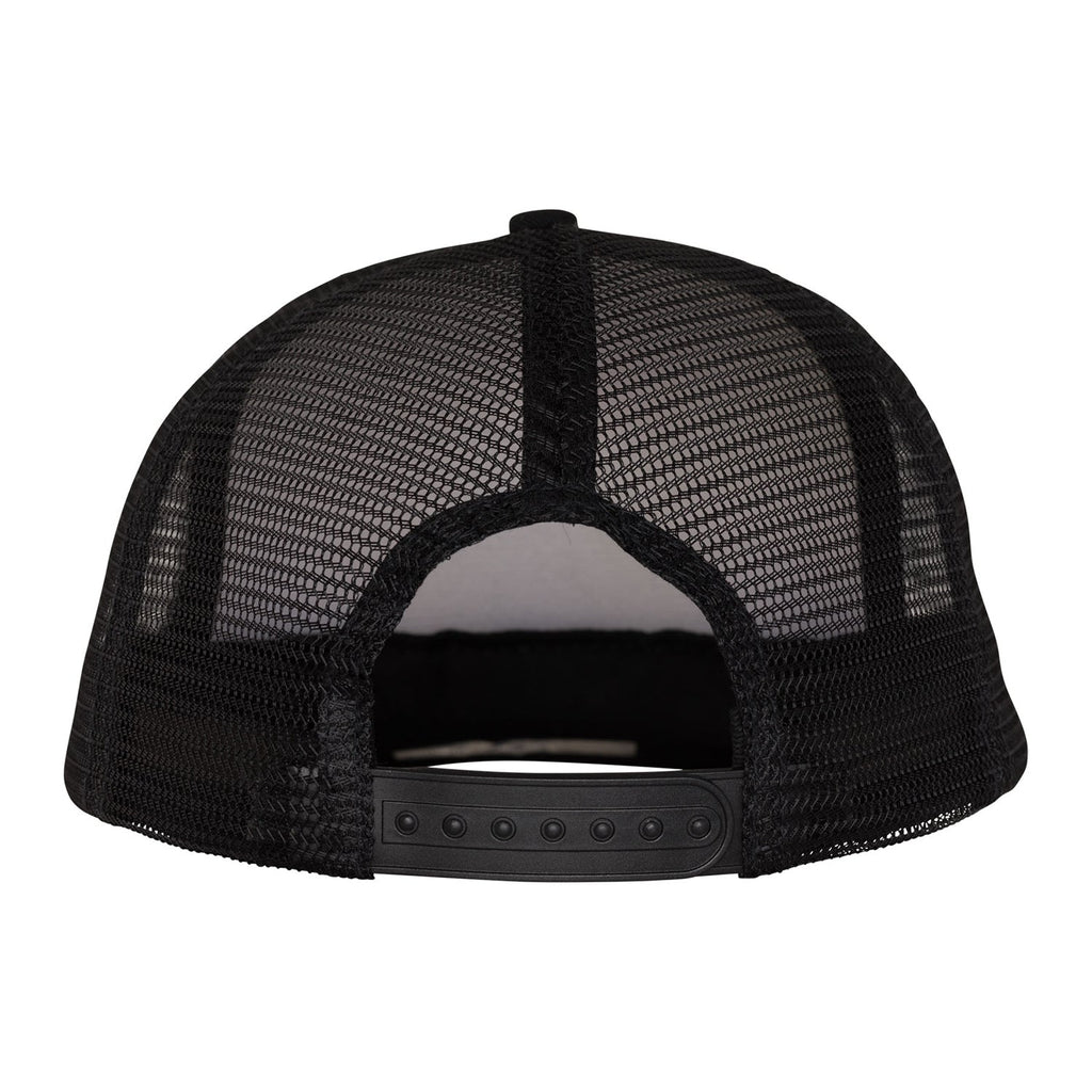 Slime Balls Wheels Hat Logo Mesh Trucker Black/Black