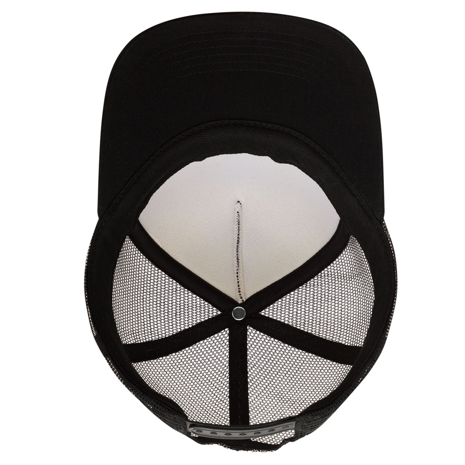 Slime Balls Wheels Hat Logo Mesh Trucker Black/Black
