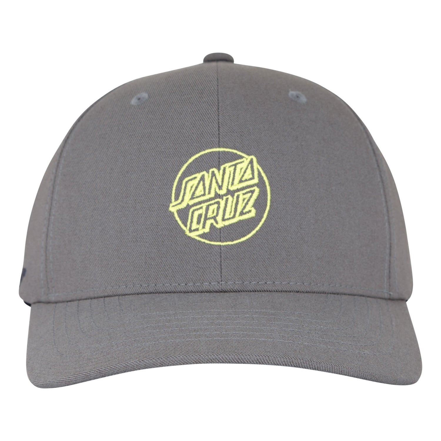 Santa Cruz Skateboards Hat Opus Dot Snapback Grey/Yellow
