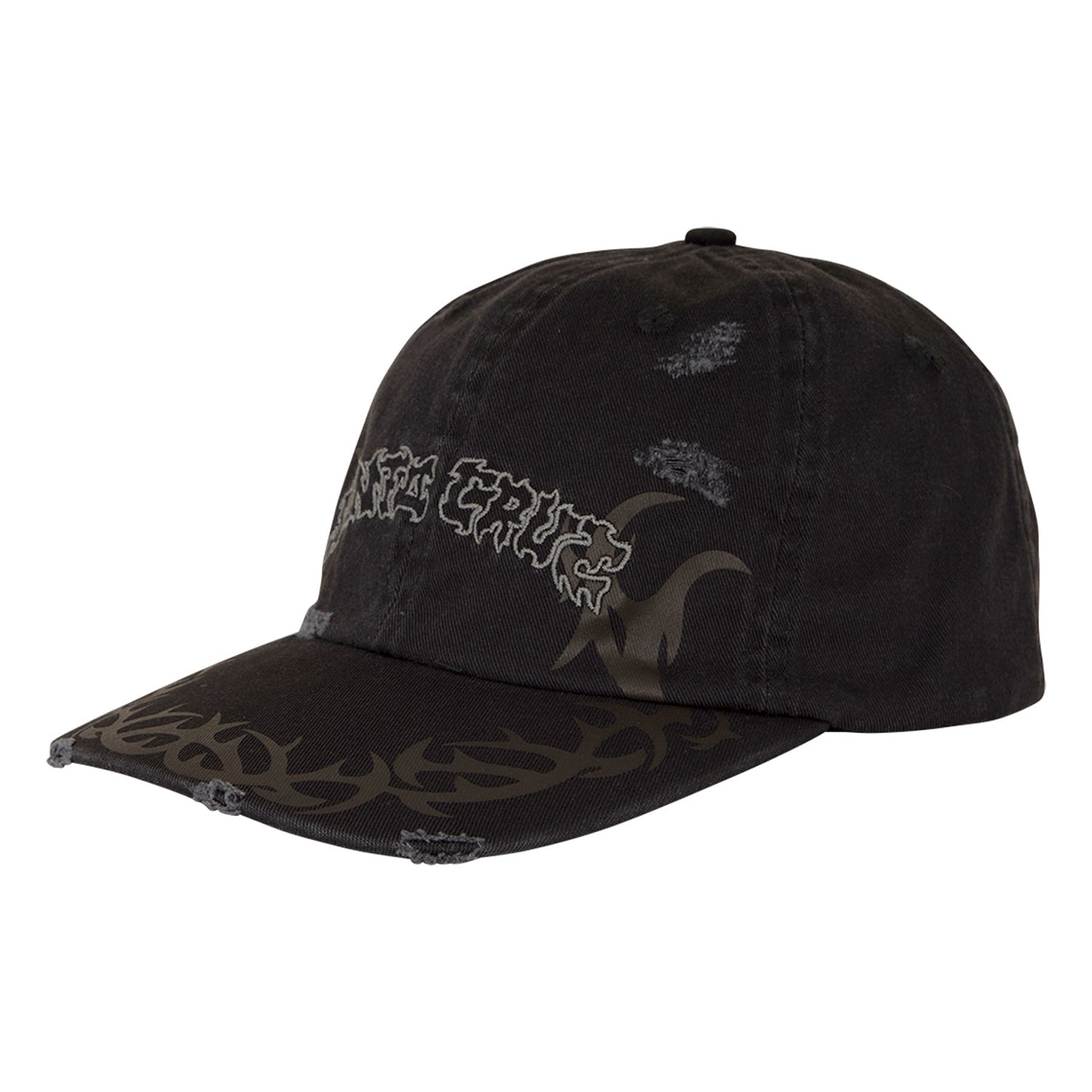 Santa Cruz Skateboards Hat Razor Arch Strip Snapback Shadow