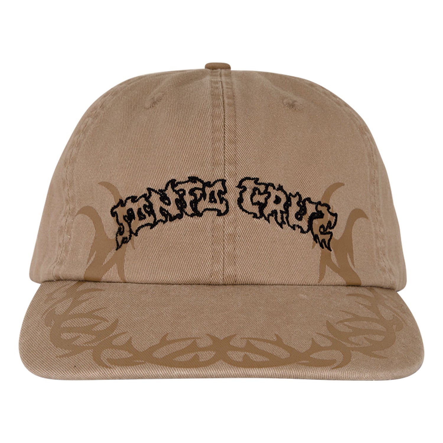Santa Cruz Skateboards Hat Razor Arch Strip Snapback Tan