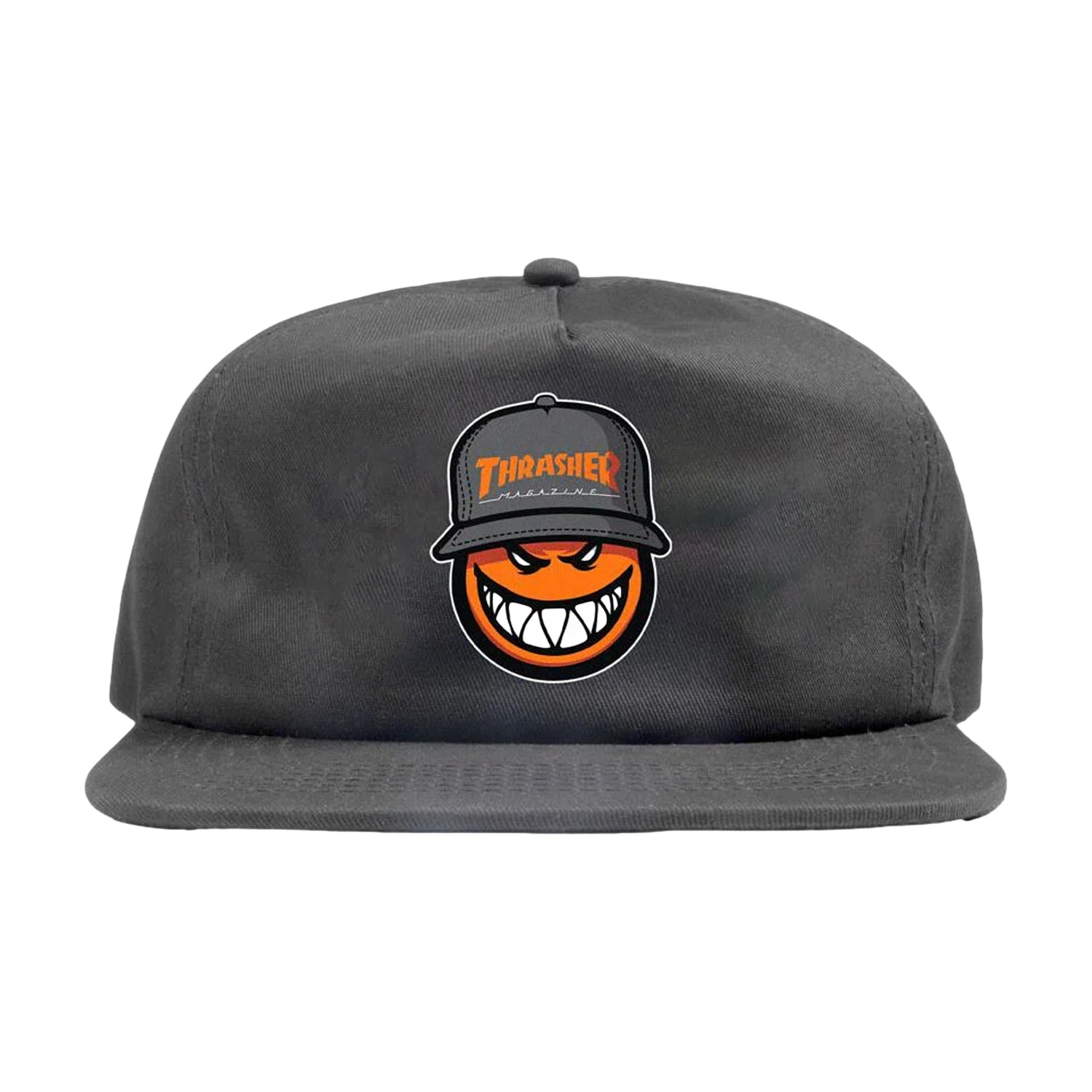 Thrasher Hat Spitfire SF Loc Snapback Charcoal
