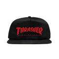 Thrasher Hat Spitfire Snapback Black