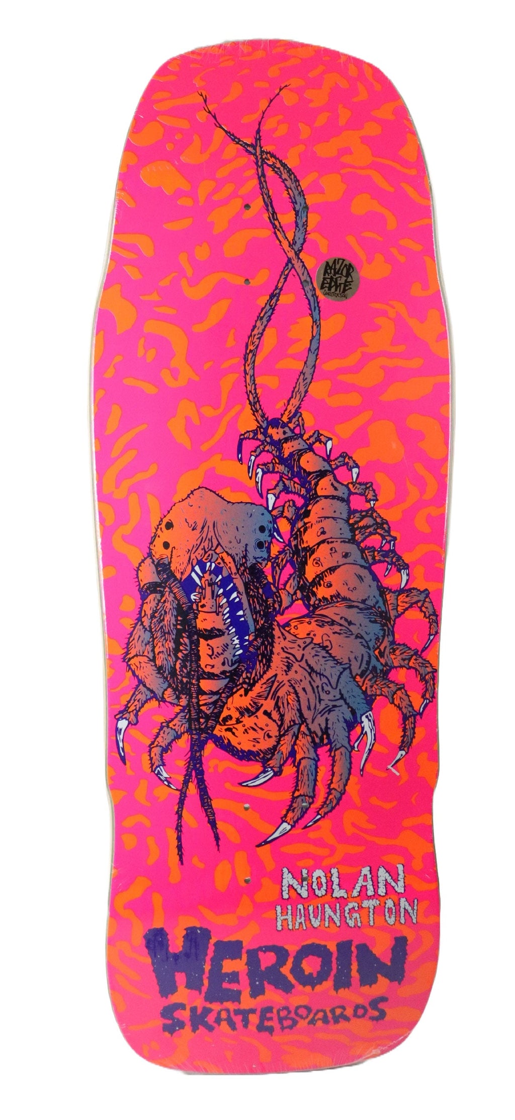 Heroin Premium Skateboard Complete Nolan Knock Off 10.25" x 32" Independent Trucks Ricta Wheels and Quantum Snot Particles Bearings