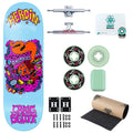 Heroin Premium Skateboard Complete Craig Scrap Metal Slappy Trucks Slime Balls and Quantum Snot Particles Bearings